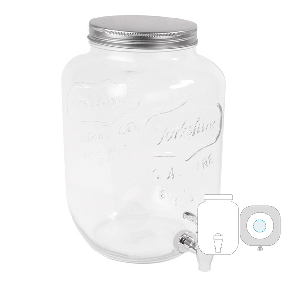 Crystal Clear Beverage Dispenser